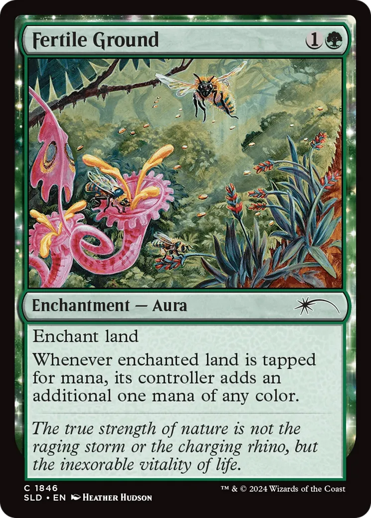 Fertile Ground — Secret Lair Drop — Magic: The Gathering