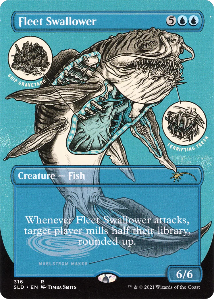 Fleet Swallower — Secret Lair Drop — Magic: The Gathering