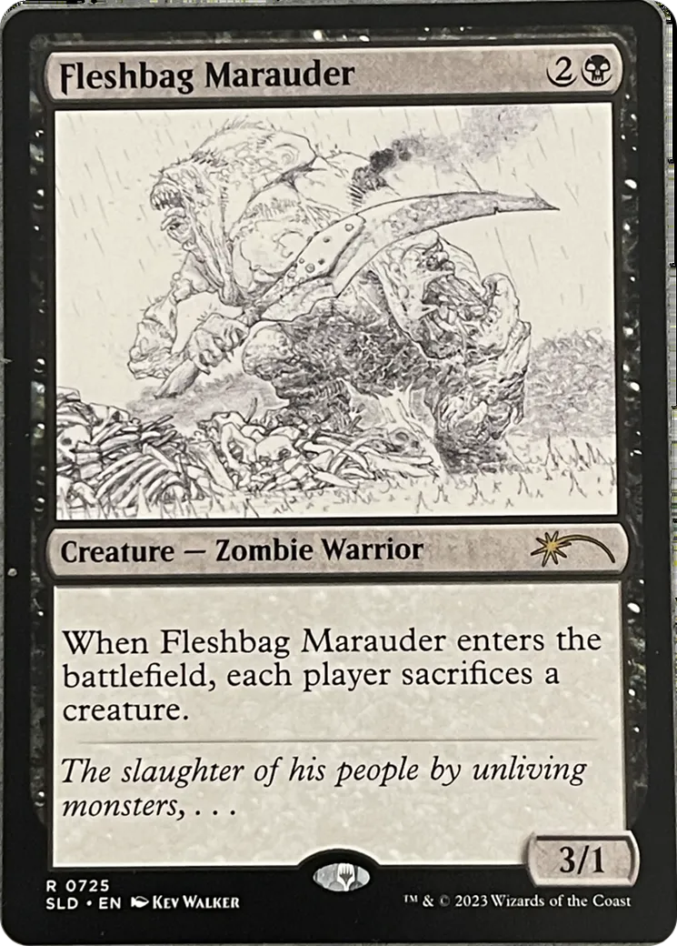 Fleshbag Marauder — Secret Lair Drop — Magic: The Gathering
