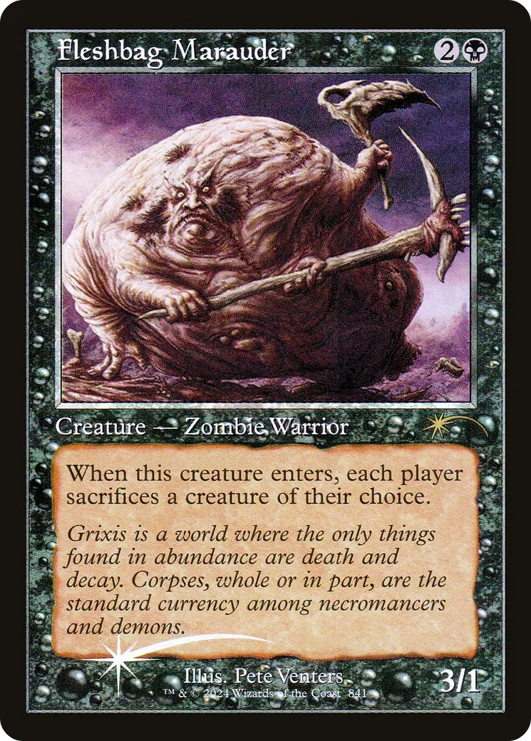 Fleshbag Marauder — Secret Lair Drop — Magic: The Gathering