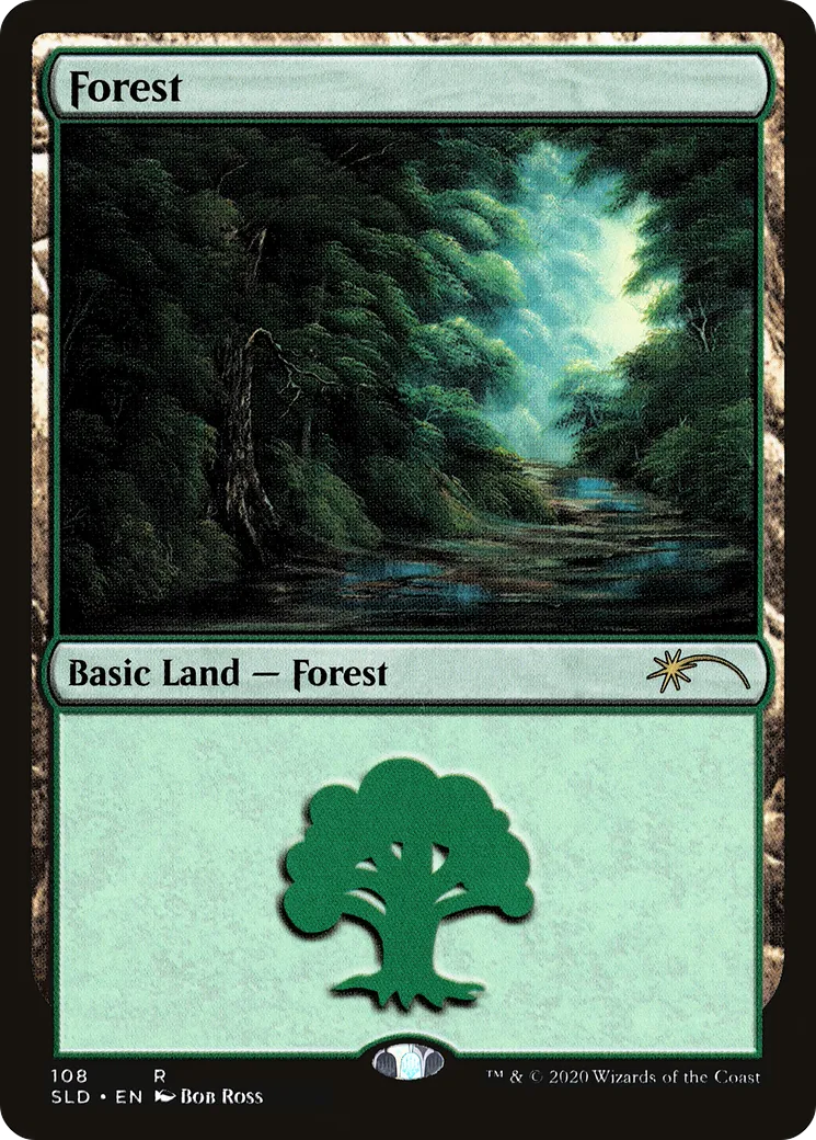 Forest — Secret Lair Drop — Magic: The Gathering
