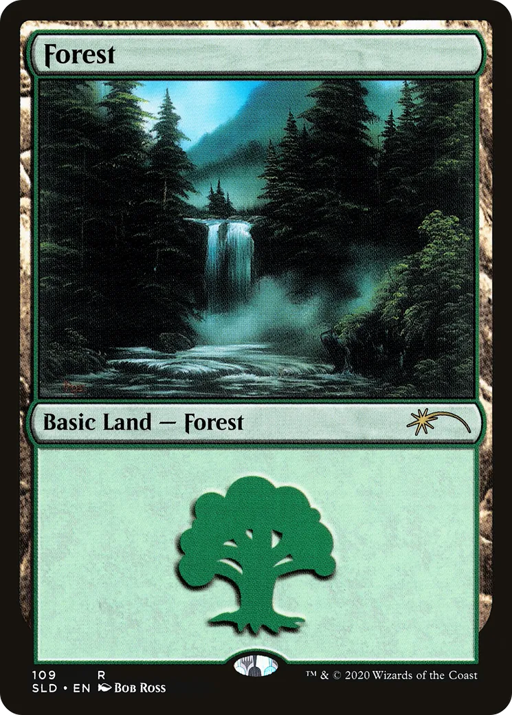 Forest — Secret Lair Drop — Magic: The Gathering