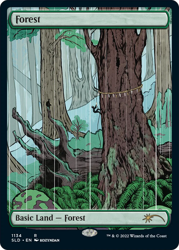 Forest — Secret Lair Drop — Magic: The Gathering