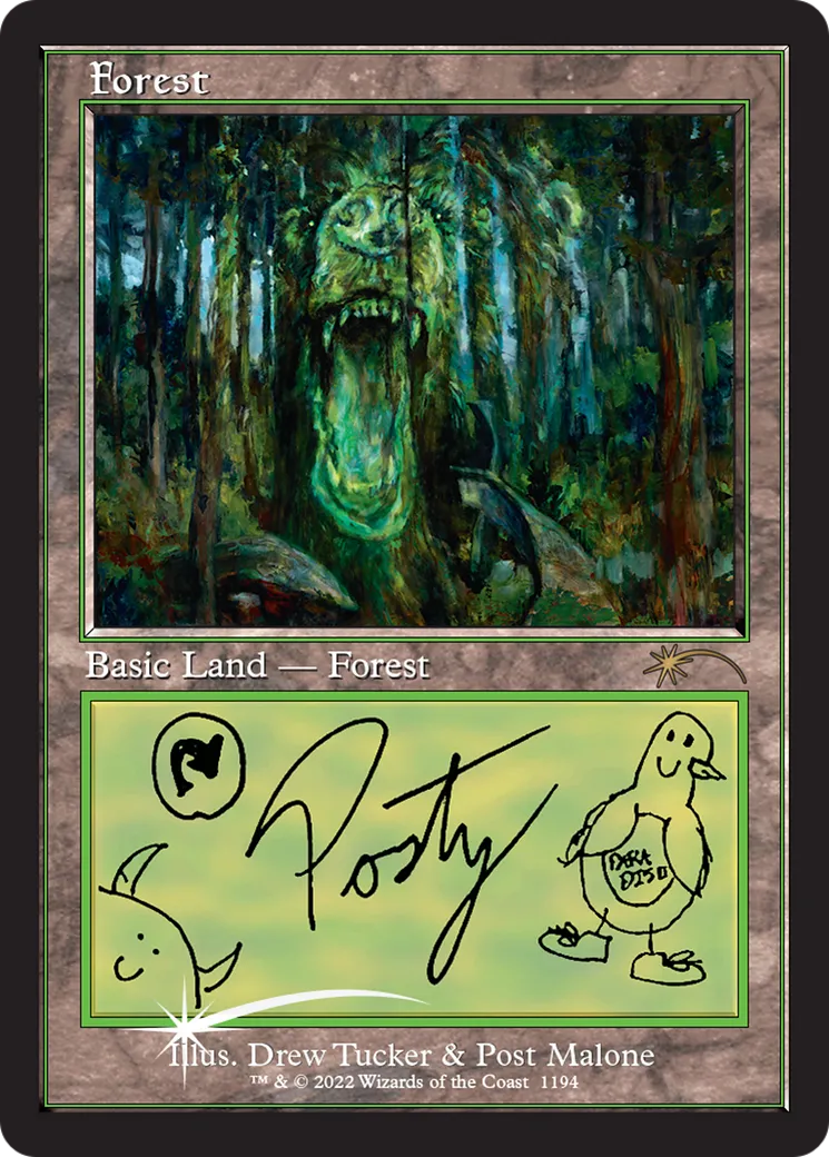 Forest — Secret Lair Drop — Magic: The Gathering
