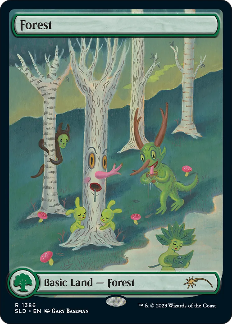Forêt — Secret Lair Drop — Magic: The Gathering