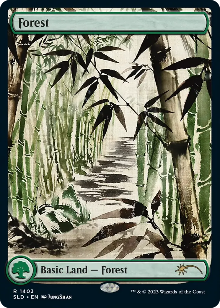 Forest — Secret Lair Drop — Magic: The Gathering