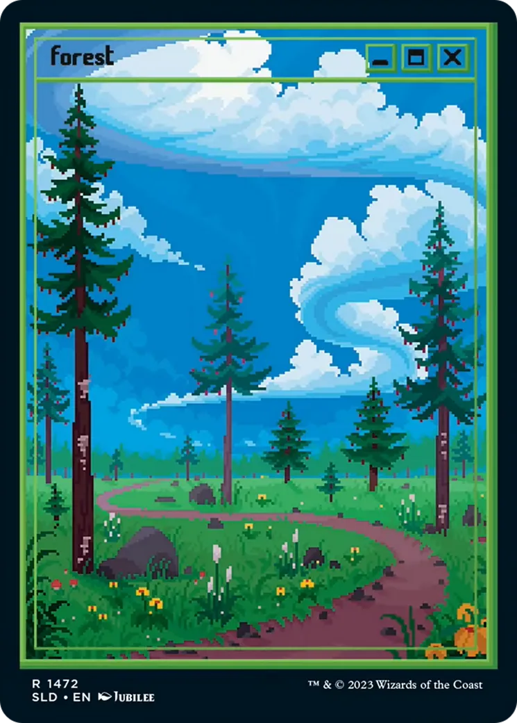 Forêt — Secret Lair Drop — Magic: The Gathering