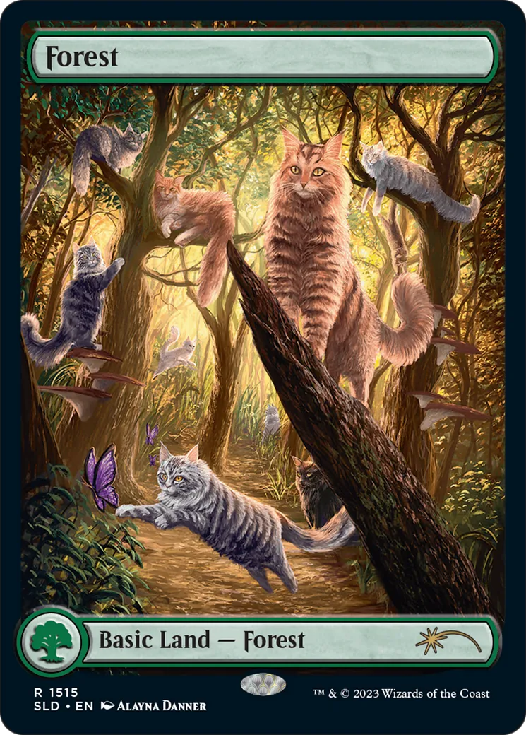 Forest — Secret Lair Drop — Magic: The Gathering