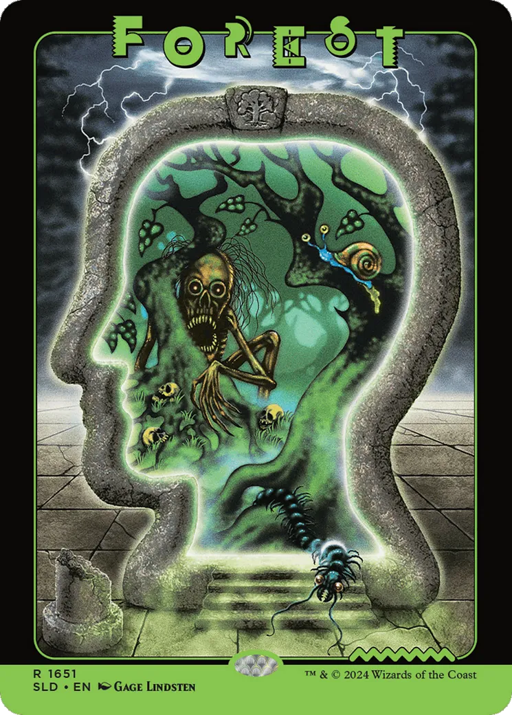 Forêt — Secret Lair Drop — Magic: The Gathering