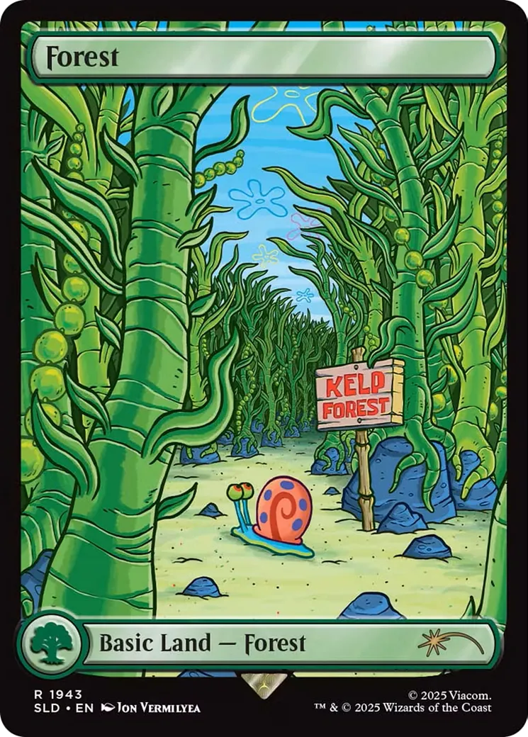 Forest — Secret Lair Drop — Magic: The Gathering