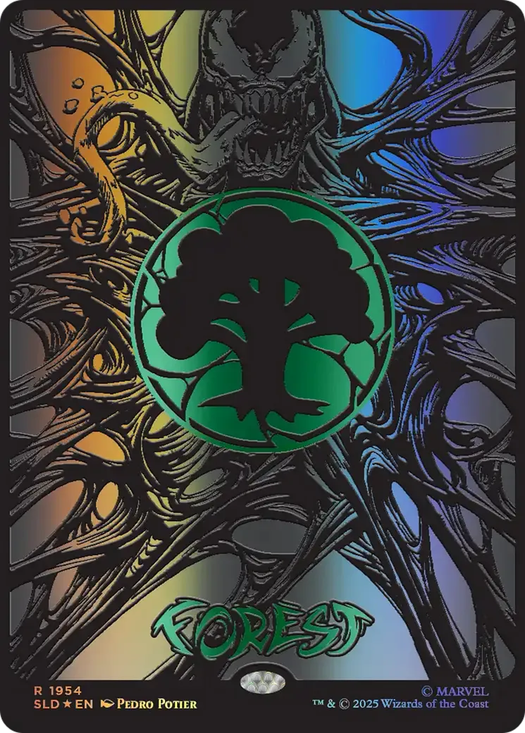Forest — Secret Lair Drop — Magic: The Gathering