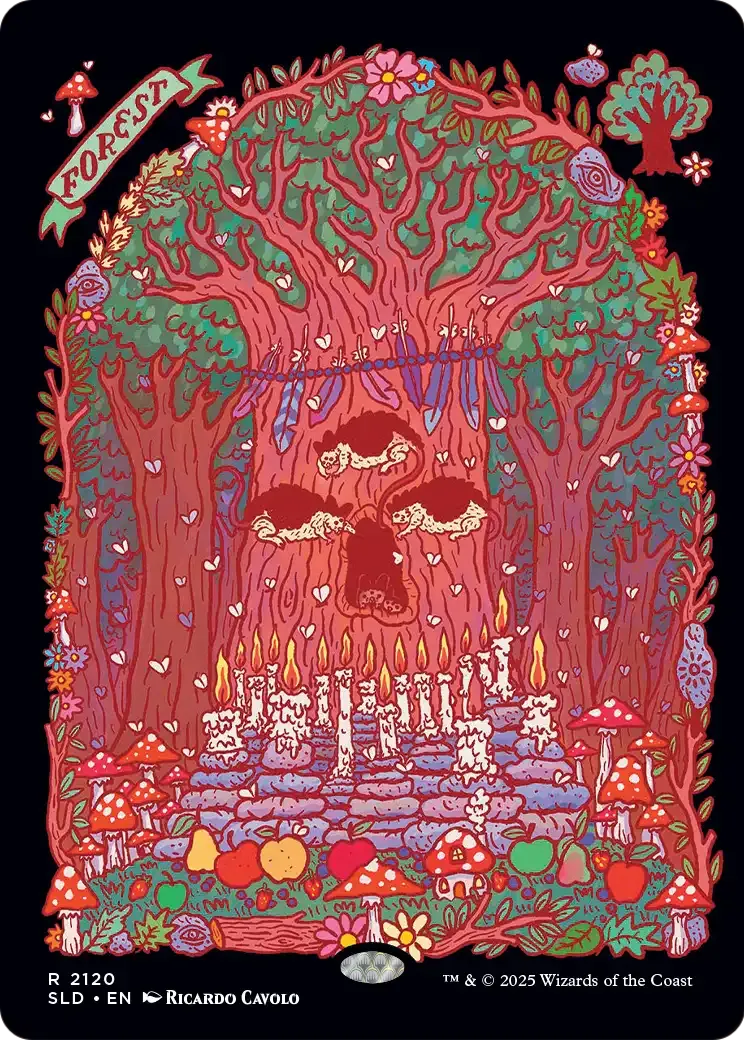 Forest — Secret Lair Drop — Magic: The Gathering