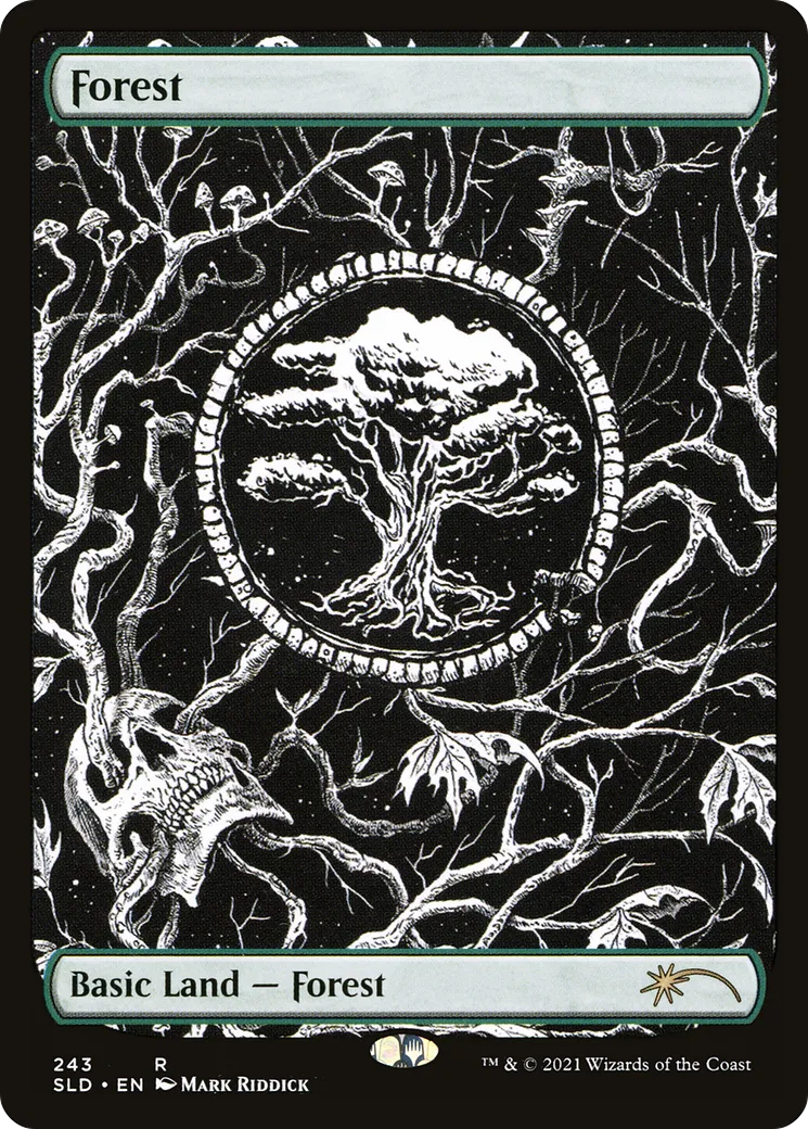 Forest — Secret Lair Drop — Magic: The Gathering