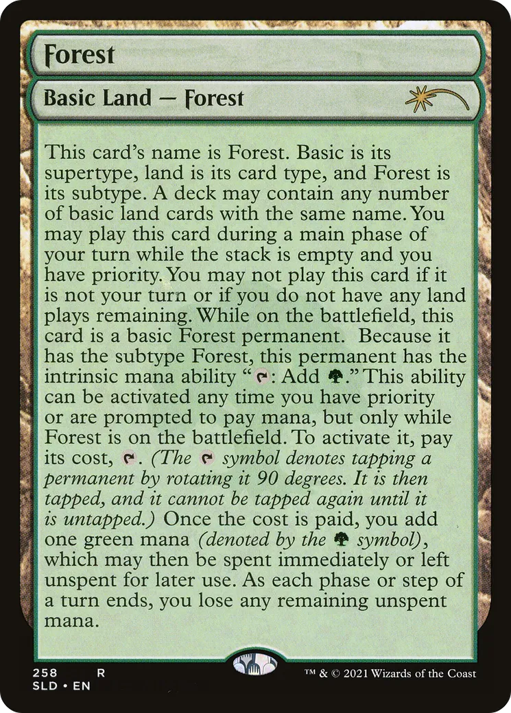 Forest — Secret Lair Drop — Magic: The Gathering
