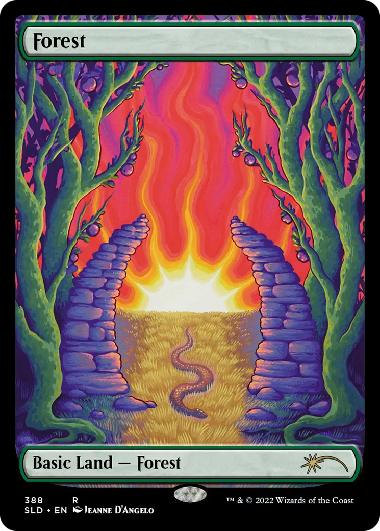 Forest — Secret Lair Drop — Magic: The Gathering