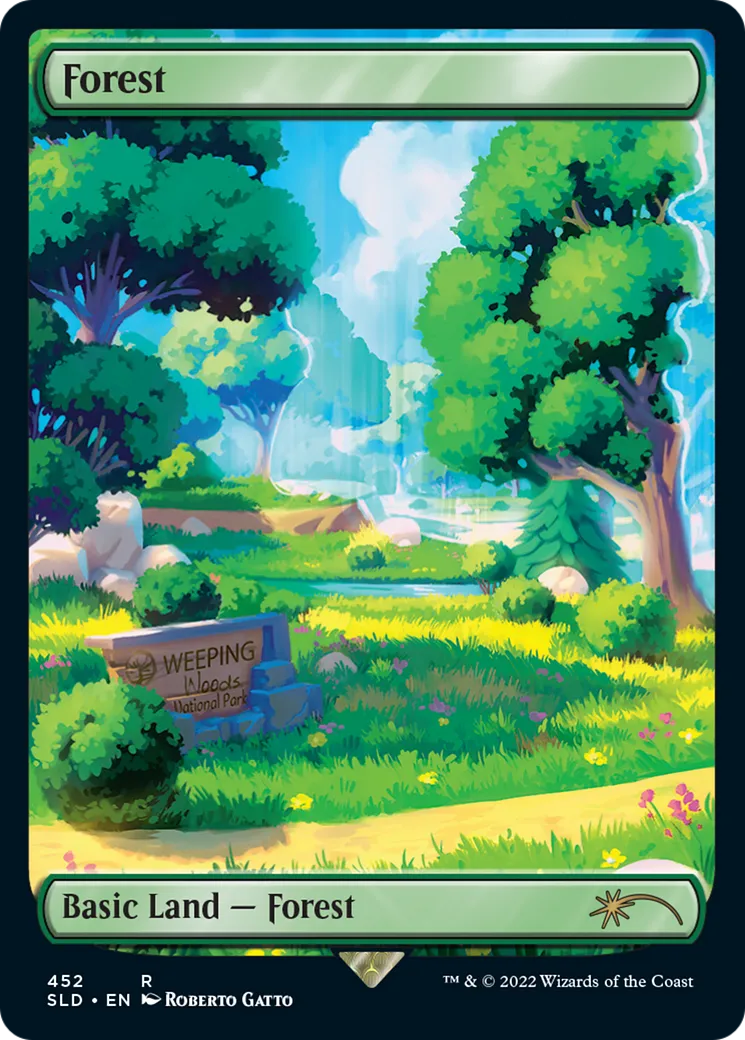 Forest — Secret Lair Drop — Magic: The Gathering