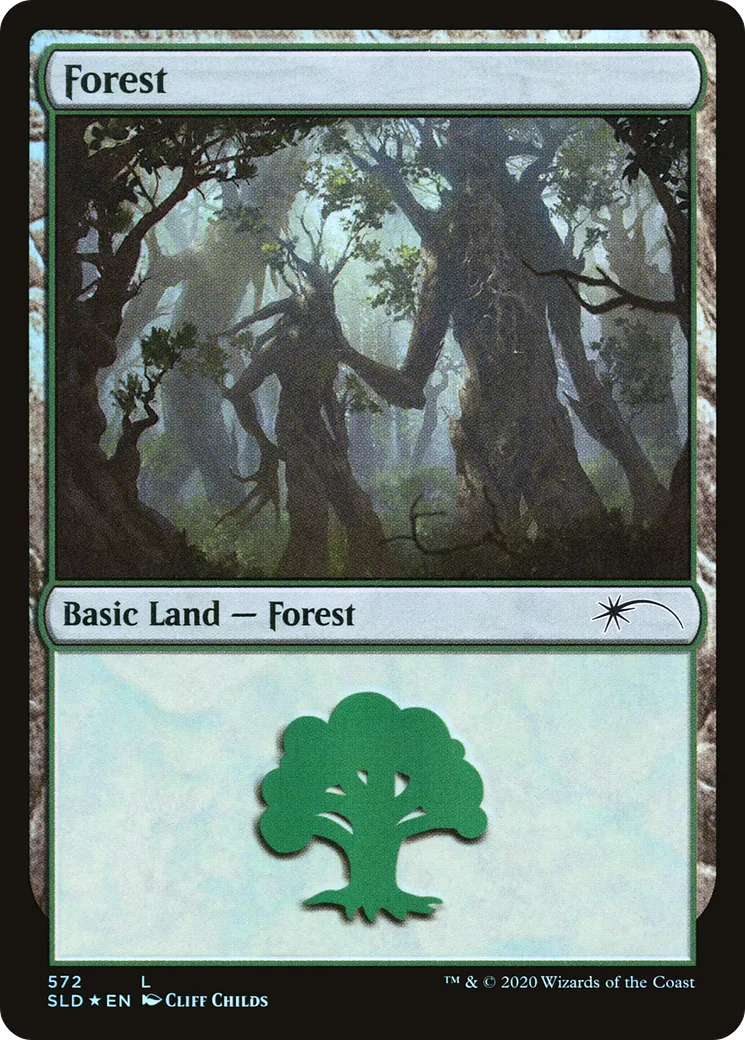Forest — Secret Lair Drop — Magic: The Gathering