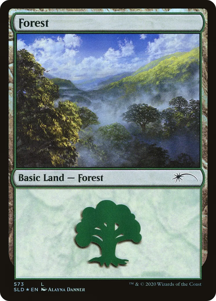 Forest — Secret Lair Drop — Magic: The Gathering