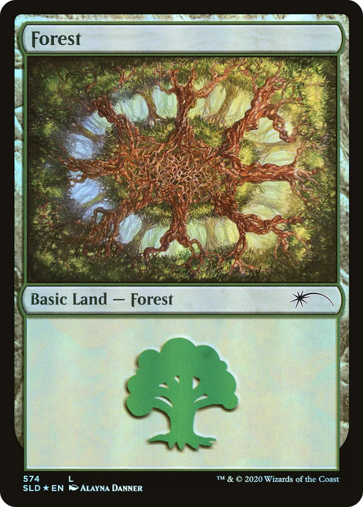 Forest — Secret Lair Drop — Magic: The Gathering