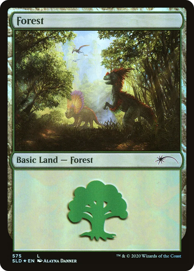 Forest — Secret Lair Drop — Magic: The Gathering