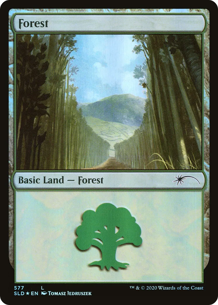 Forest — Secret Lair Drop — Magic: The Gathering