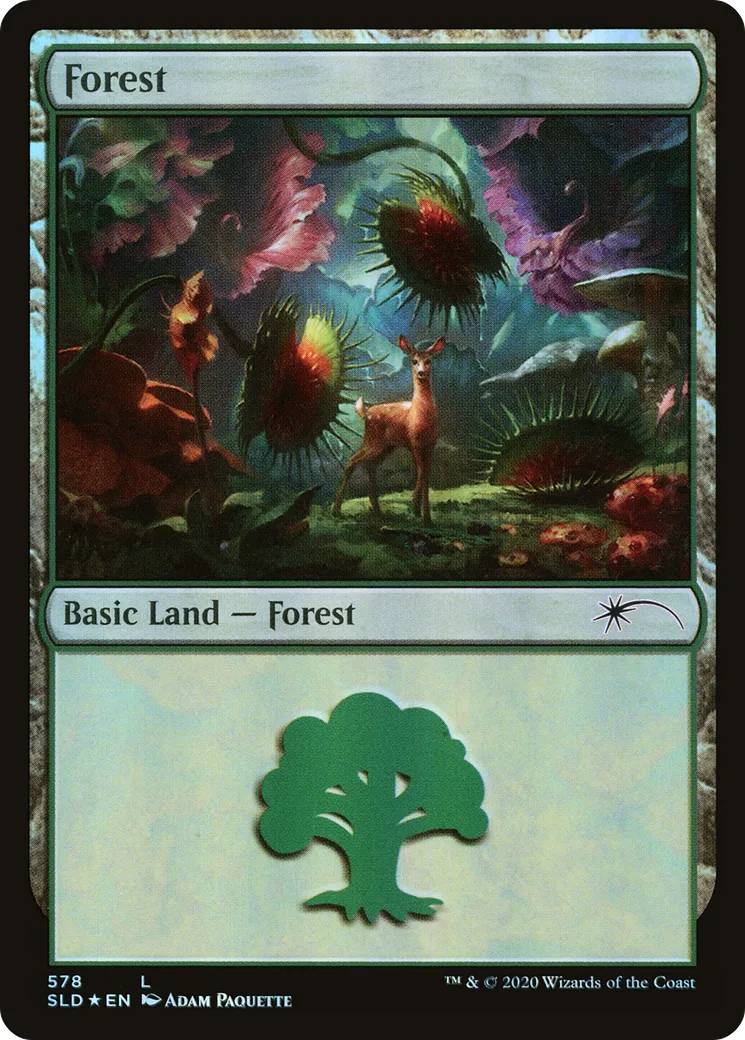 Forest — Secret Lair Drop — Magic: The Gathering