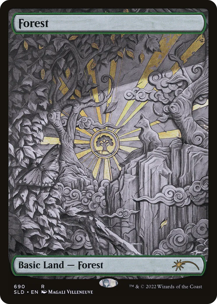 Forest — Secret Lair Drop — Magic: The Gathering