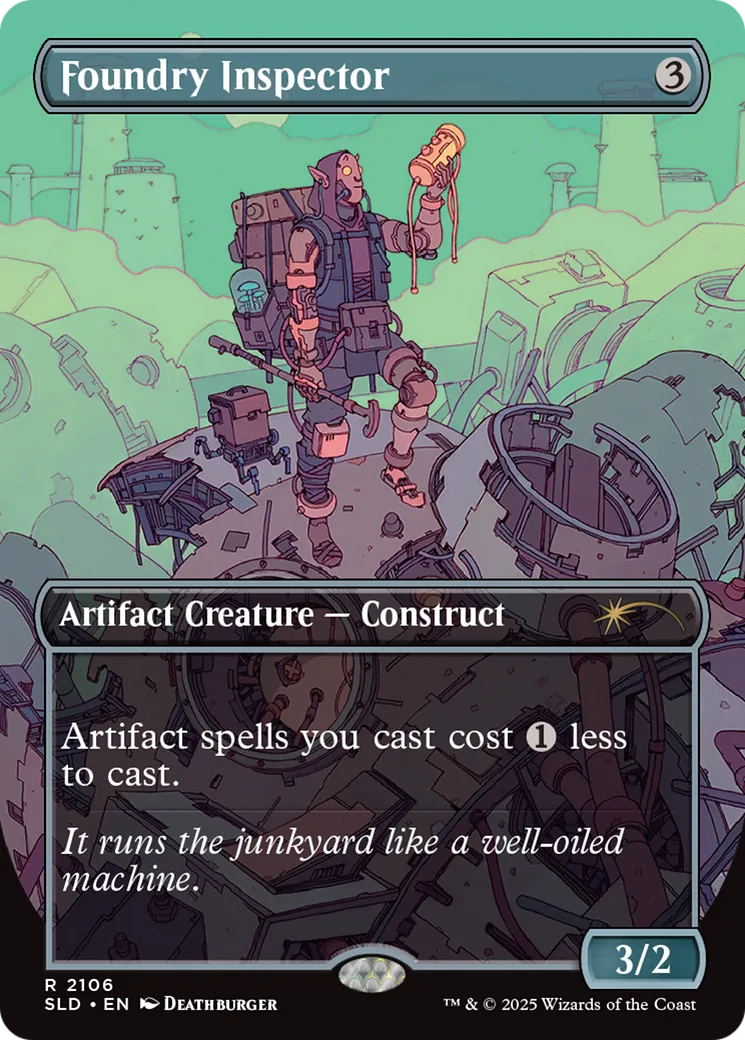 Inspecteur de la fonderie — Secret Lair Drop — Magic: The Gathering