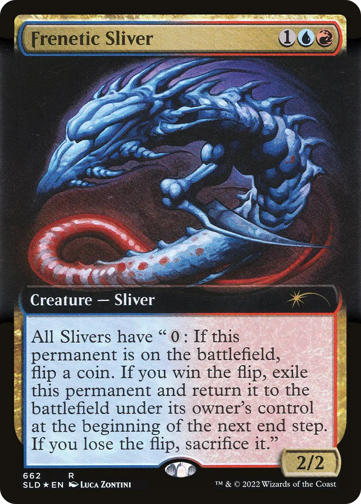 Frenetic Sliver — Secret Lair Drop — Magic: The Gathering
