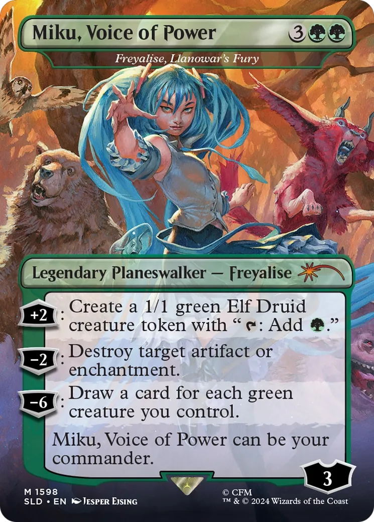 Freyalise, Llanowar's Fury — Secret Lair Drop — Magic: The Gathering
