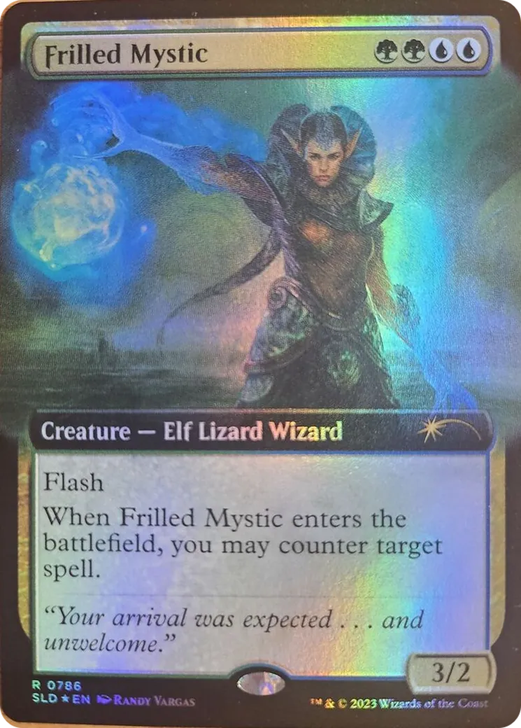 Frilled Mystic — Secret Lair Drop — Magic: The Gathering