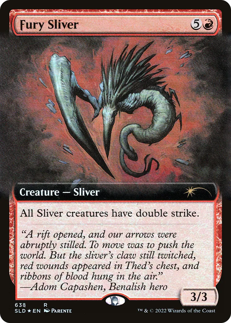 Fury Sliver — Secret Lair Drop — Magic: The Gathering