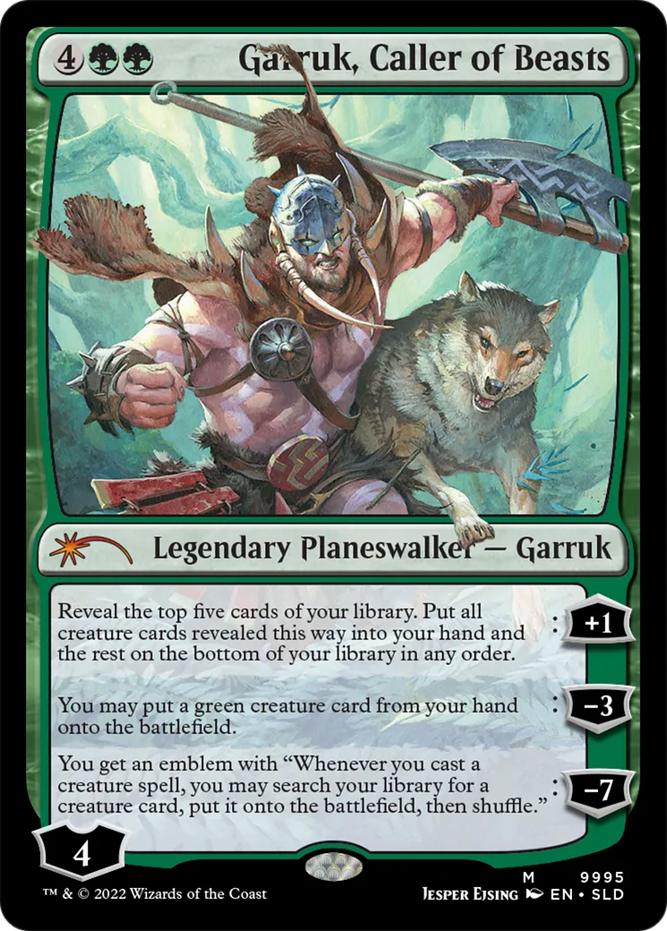 Garruk, Caller of Beasts — Secret Lair Drop — Magic: The Gathering