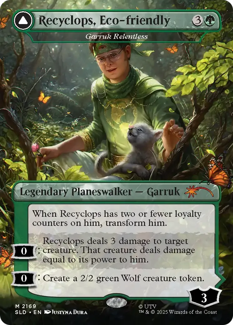 Garruk Relentless // Garruk, the Veil-Cursed — Secret Lair Drop — Magic: The Gathering