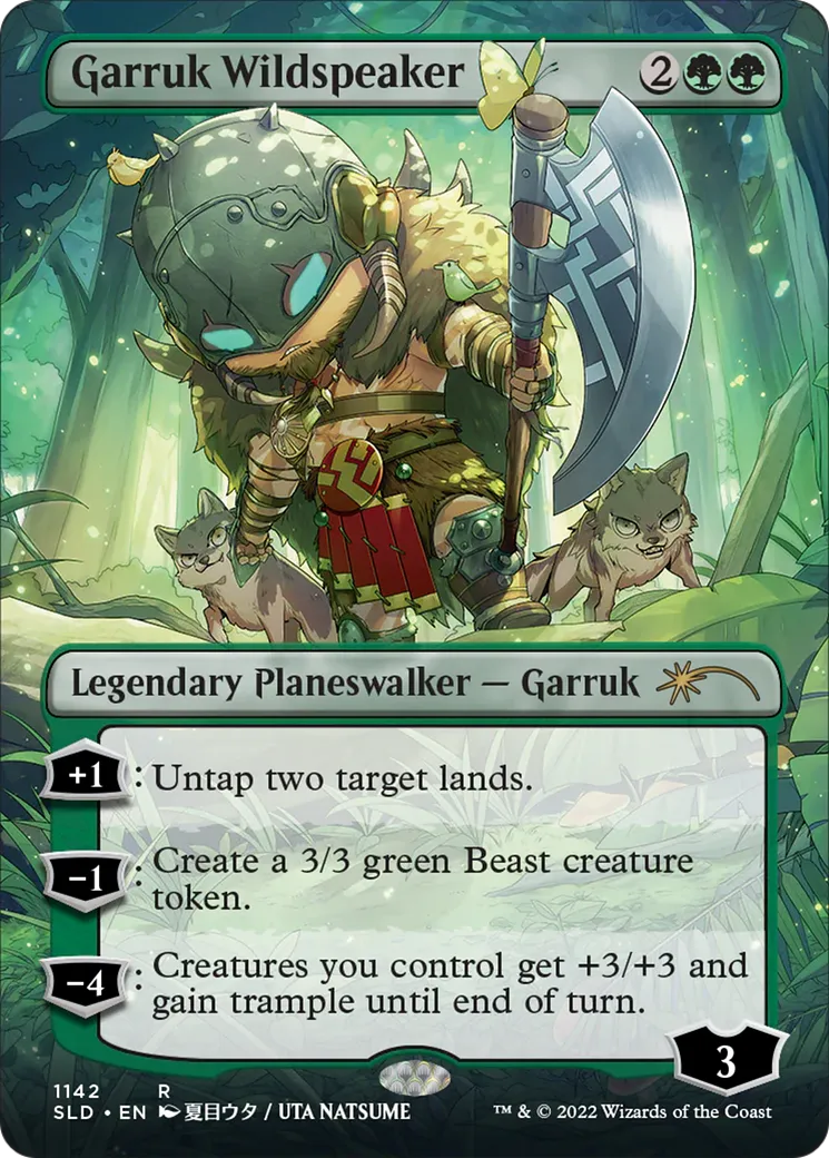 Garruk Wildspeaker — Secret Lair Drop — Magic: The Gathering