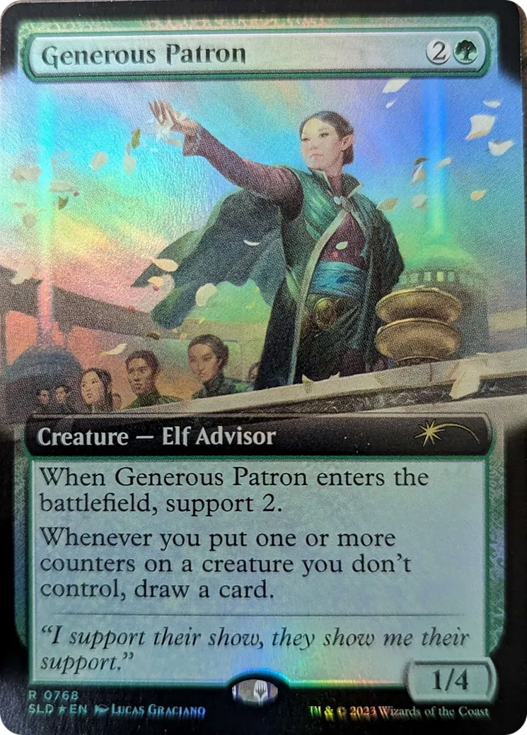 Generous Patron — Secret Lair Drop — Magic: The Gathering