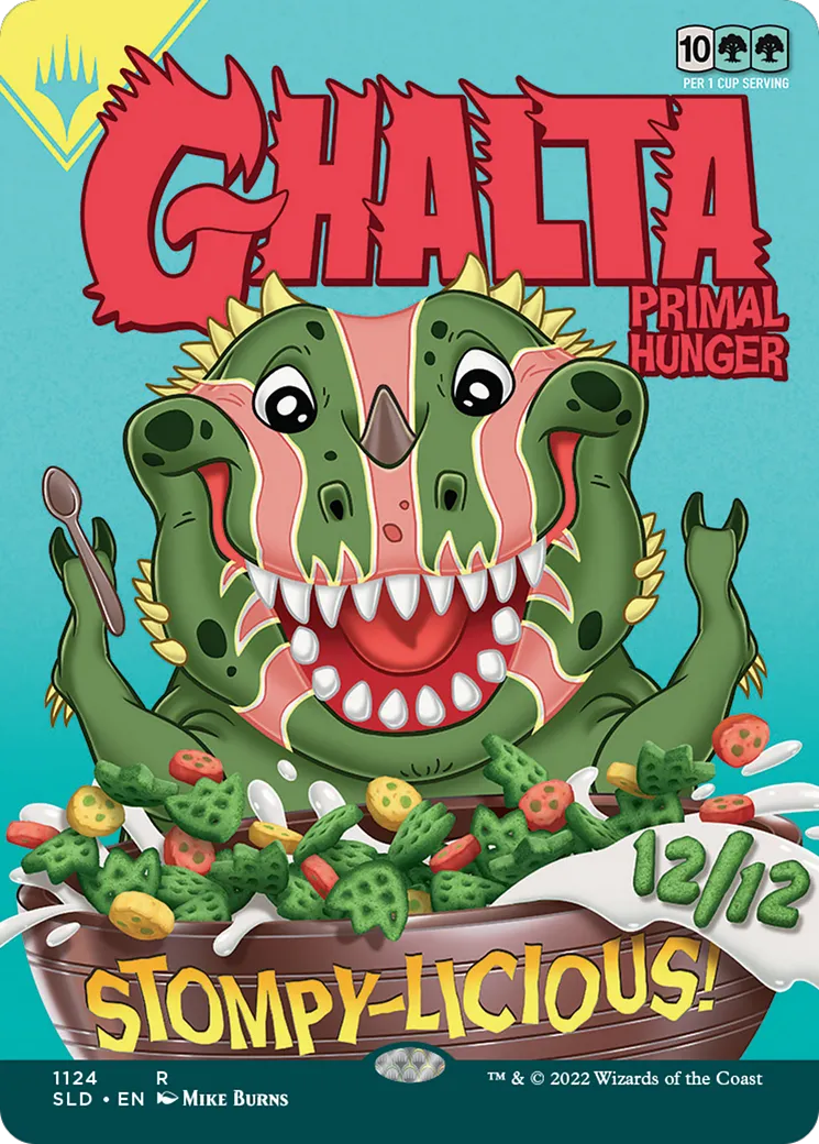 Ghalta, Primal Hunger — Secret Lair Drop — Magic: The Gathering