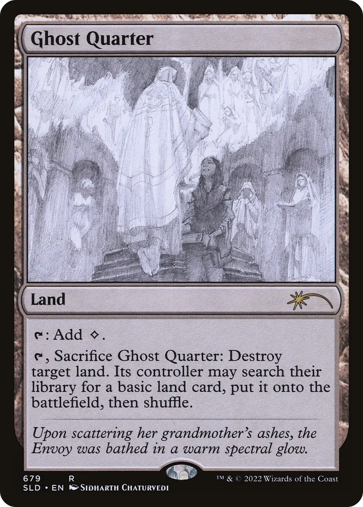 Ghost Quarter — Secret Lair Drop — Magic: The Gathering