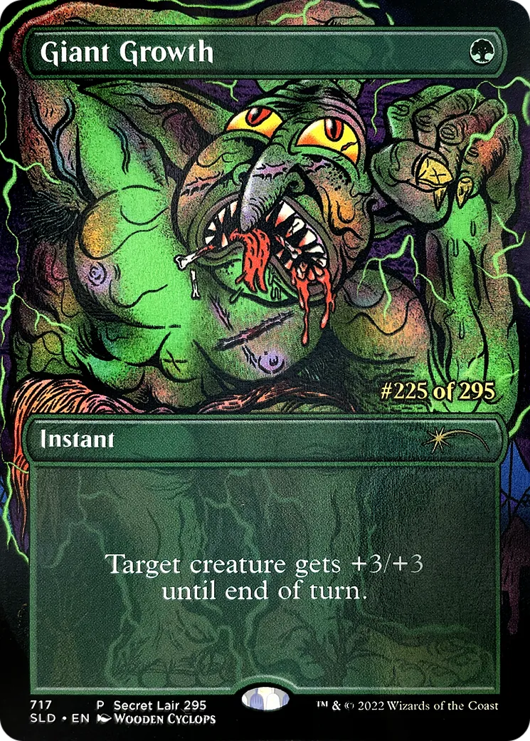 Giant Growth — Secret Lair Drop — Magic: The Gathering
