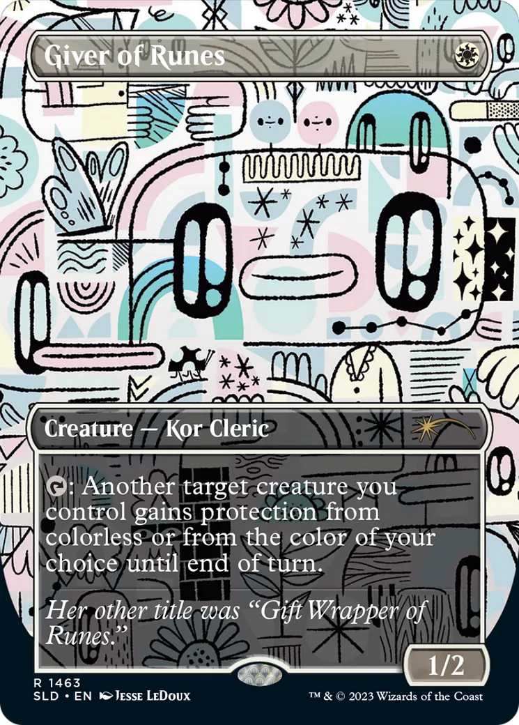 Giver of Runes — Secret Lair Drop — Magic: The Gathering
