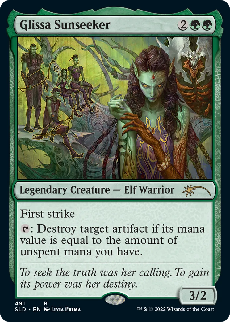 Glissa Sunseeker — Secret Lair Drop — Magic: The Gathering