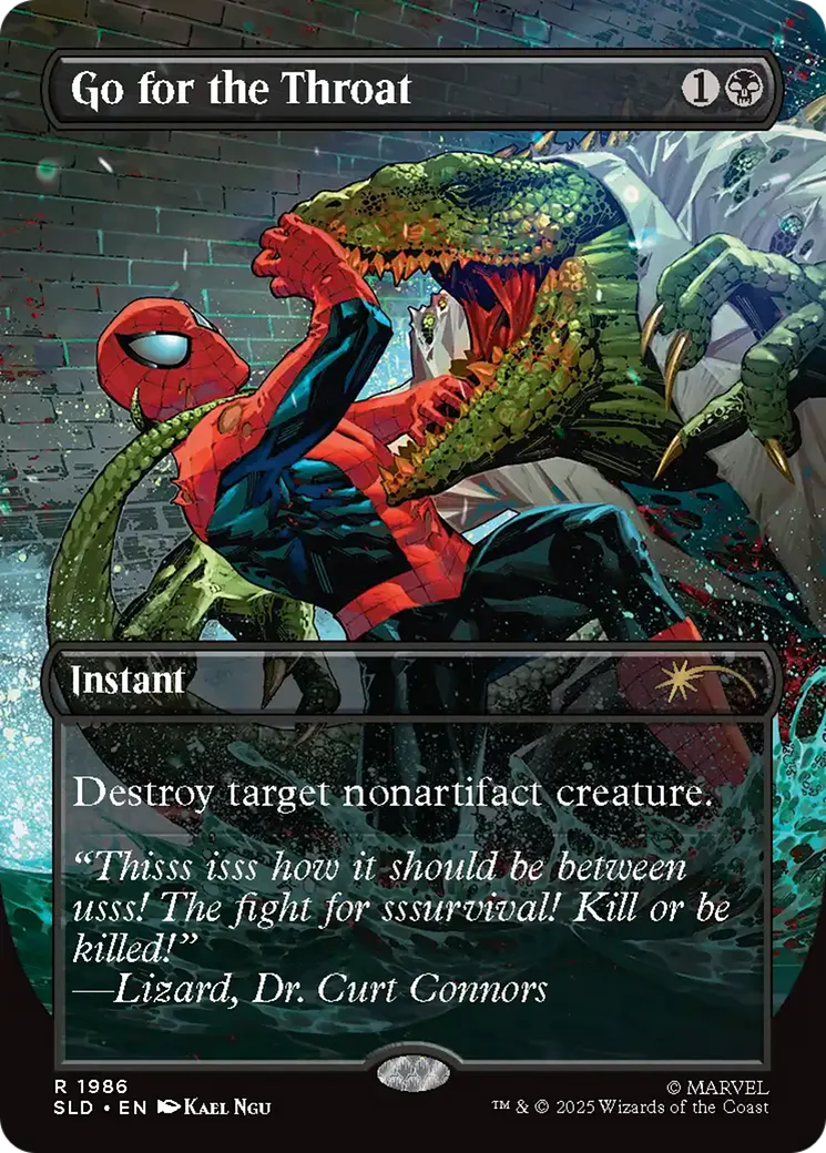 Droit à la gorge — Secret Lair Drop — Magic: The Gathering