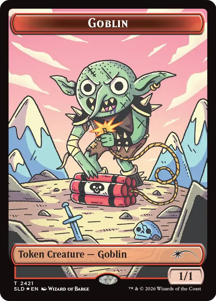 Goblin — Secret Lair Drop — Magic: The Gathering