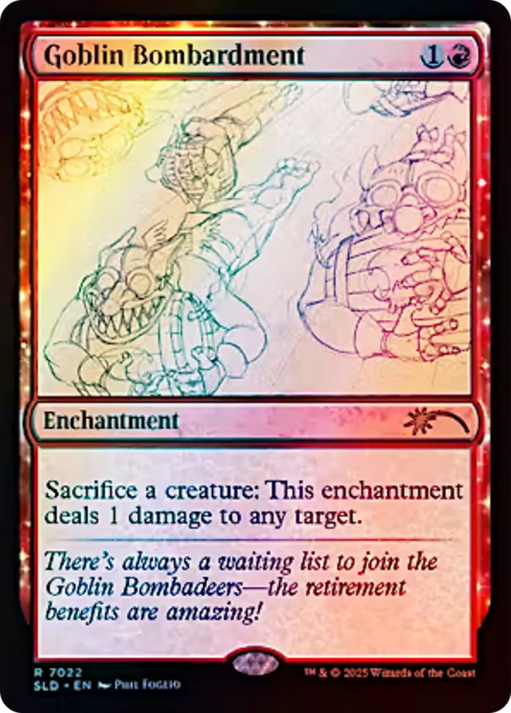 Goblin Bombardment — Secret Lair Drop — Magic: The Gathering