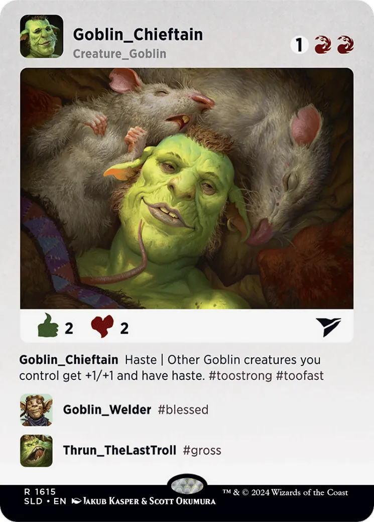 Chef de clan gobelin — Secret Lair Drop — Magic: The Gathering