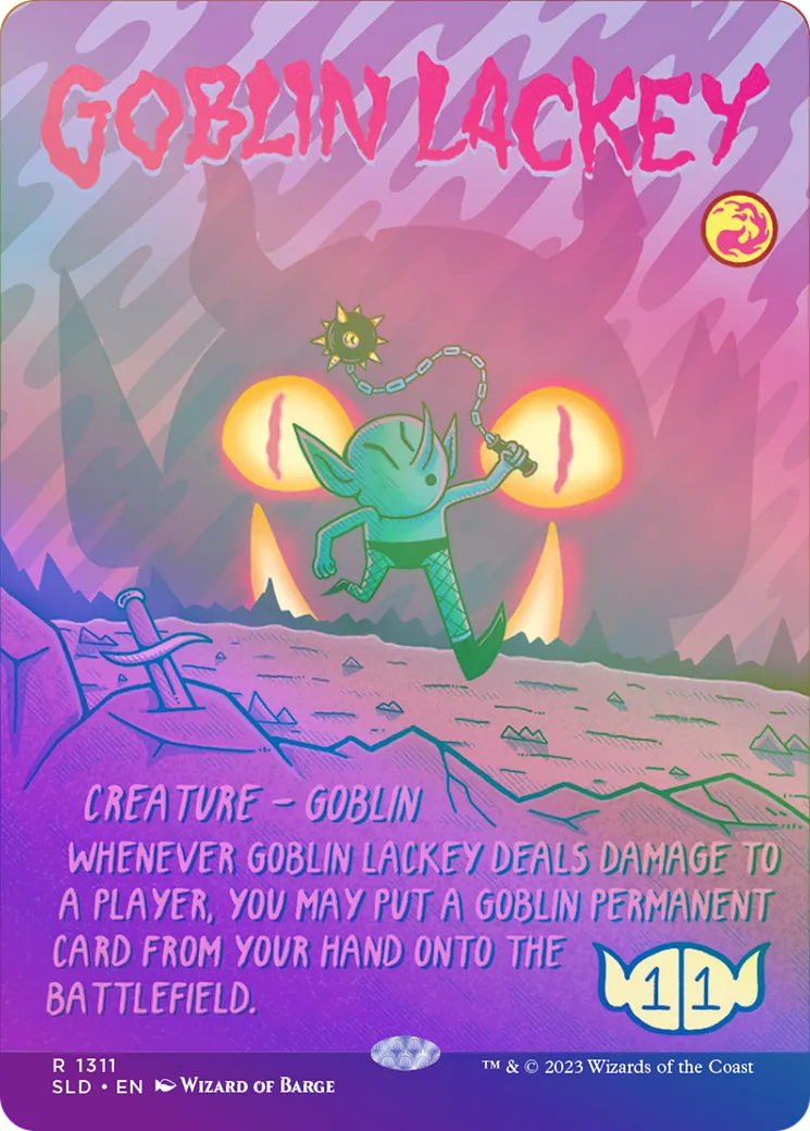 Goblin Lackey — Secret Lair Drop — Magic: The Gathering