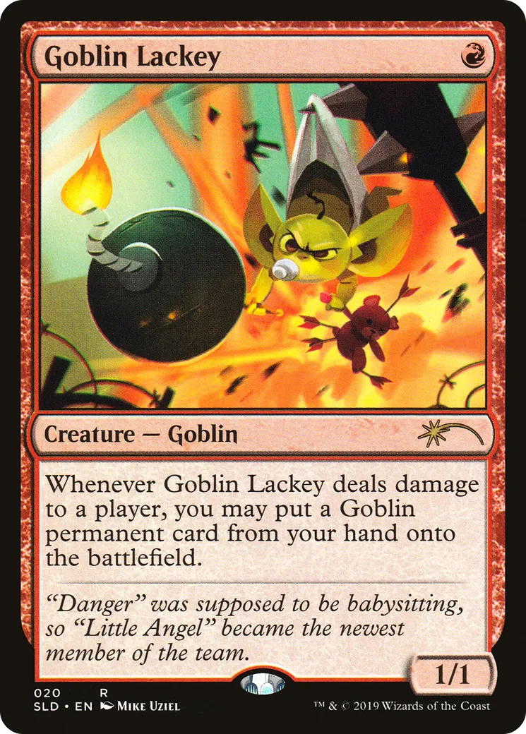 Goblin Lackey — Secret Lair Drop — Magic: The Gathering