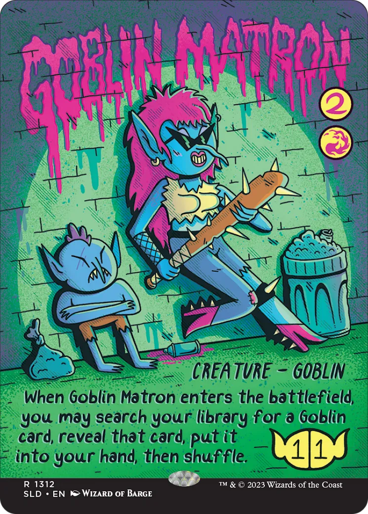 Goblin Matron — Secret Lair Drop — Magic: The Gathering