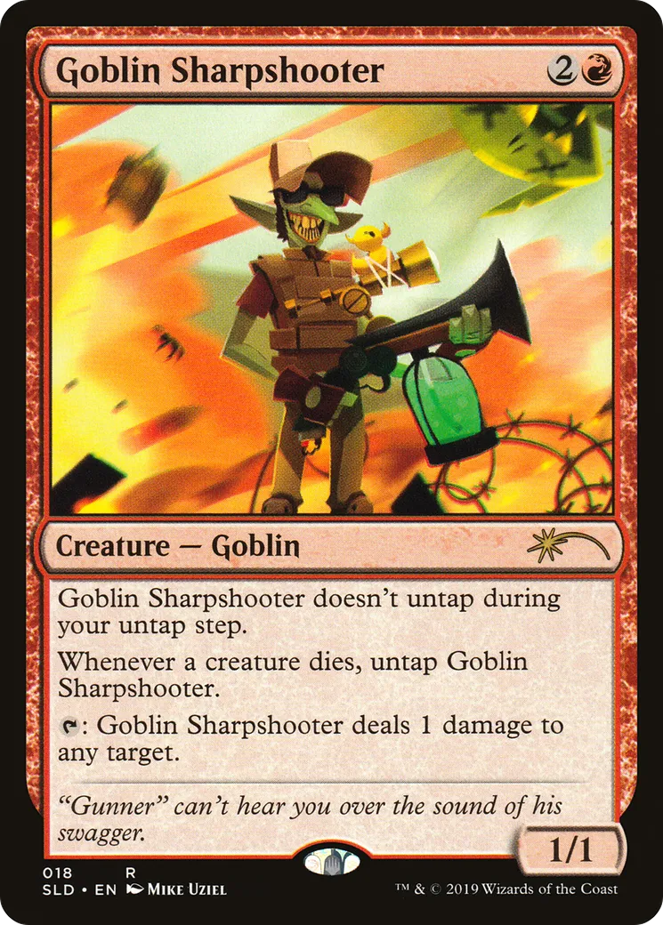 Goblin Sharpshooter — Secret Lair Drop — Magic: The Gathering
