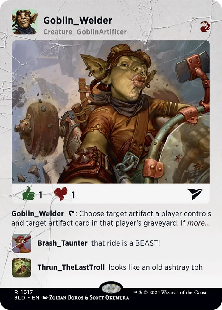 Soudeur gobelin — Secret Lair Drop — Magic: The Gathering